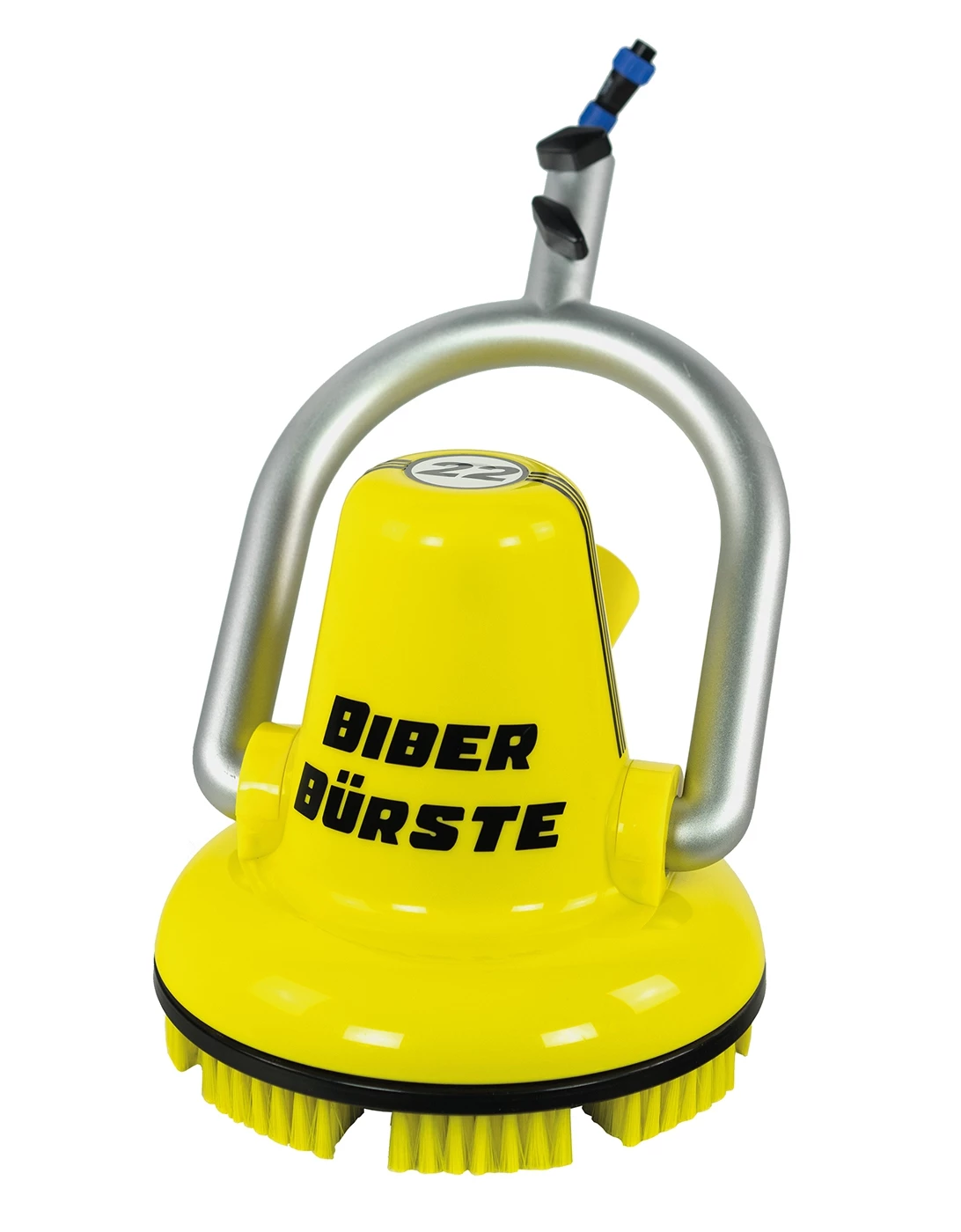 Bürstenkopf BIBER 22 BÜRSTE mit gelber Vacugrip-Bürste