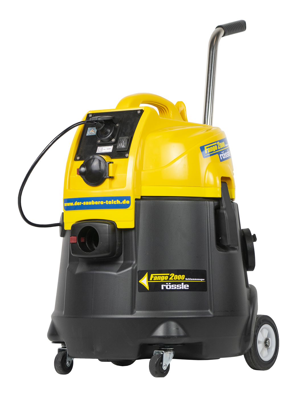 Teichschlammsauger FANGO 2000 mit Zubehör