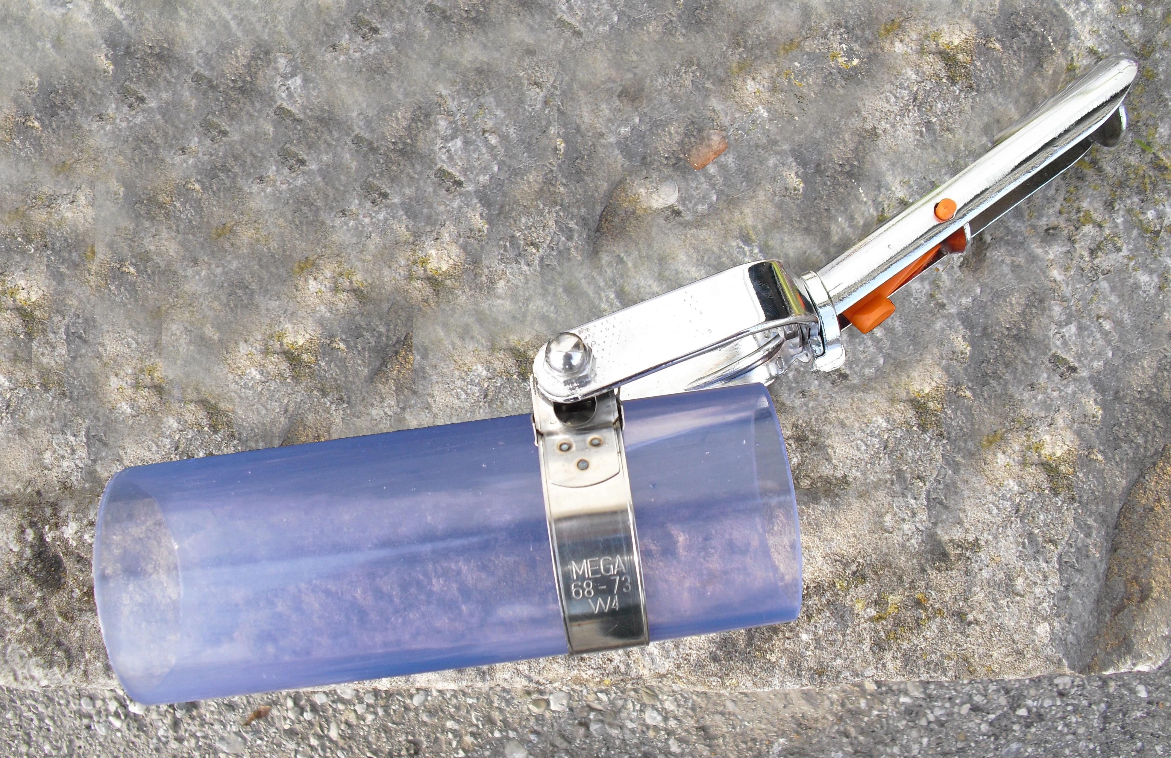 Octopus Saugdüse rund, 75 mm, mit Metalladapter