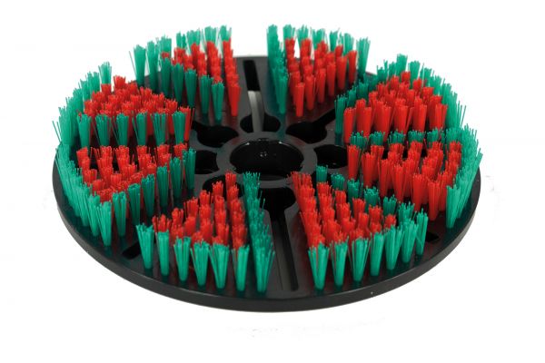 Vacugrip-Bürste rot/grün für BIBER 22 BÜRSTE