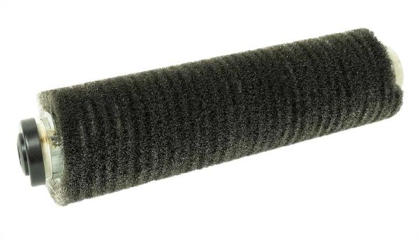 Roller brush with stainless steel bristles, strong